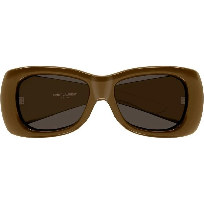 Saint Laurent SL 901 Howl Occhiali da Sole Squadrati Marroni