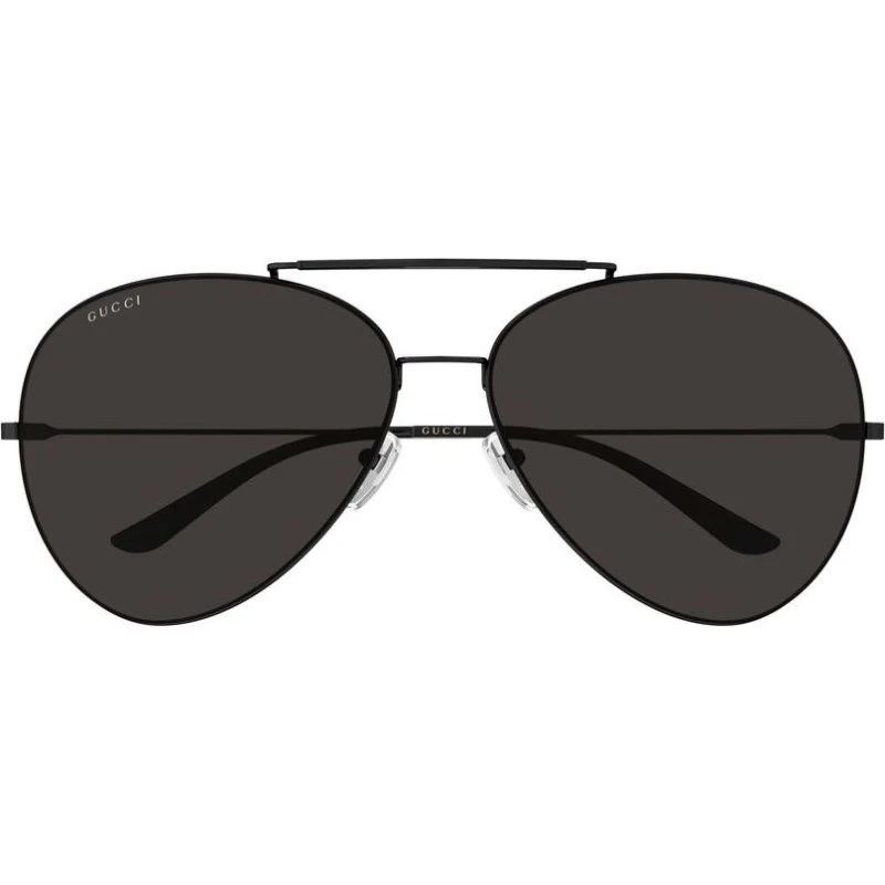 Gucci GG2172S Occhiali da Sole Uomo Pilot Rutenio e Grigio