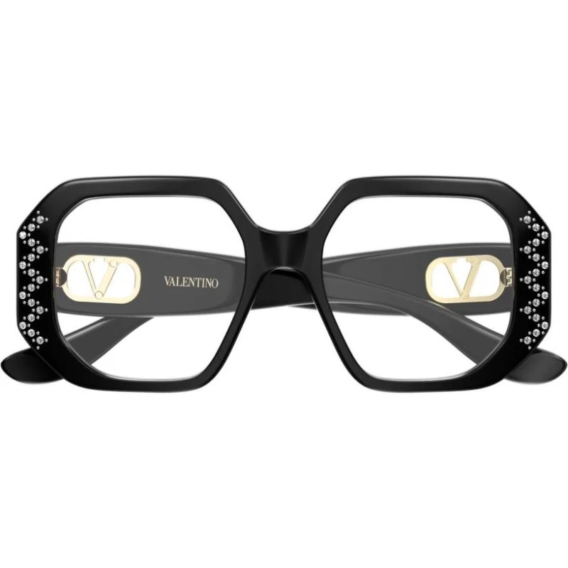 Valentino VG0003O Occhiali da Vista Donna Nero Geometrici