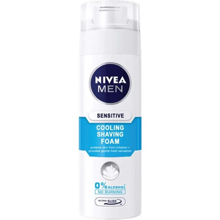Nivea Schiuma da barba Sensitive Cooling, 200 ml