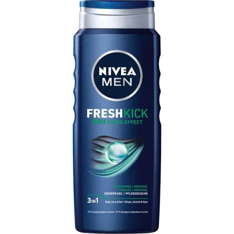 Nivea Men Gel Doccia Cool Kick 500 ml