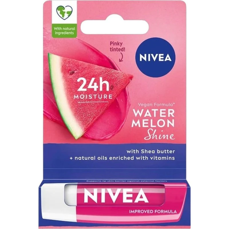 Nivea Watermelon Shine Caring Lip Balm - Idratazione e Lucentezza