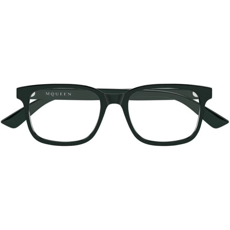 Alexander McQueen AM0541O Occhiali da Vista Quadrati Verdi