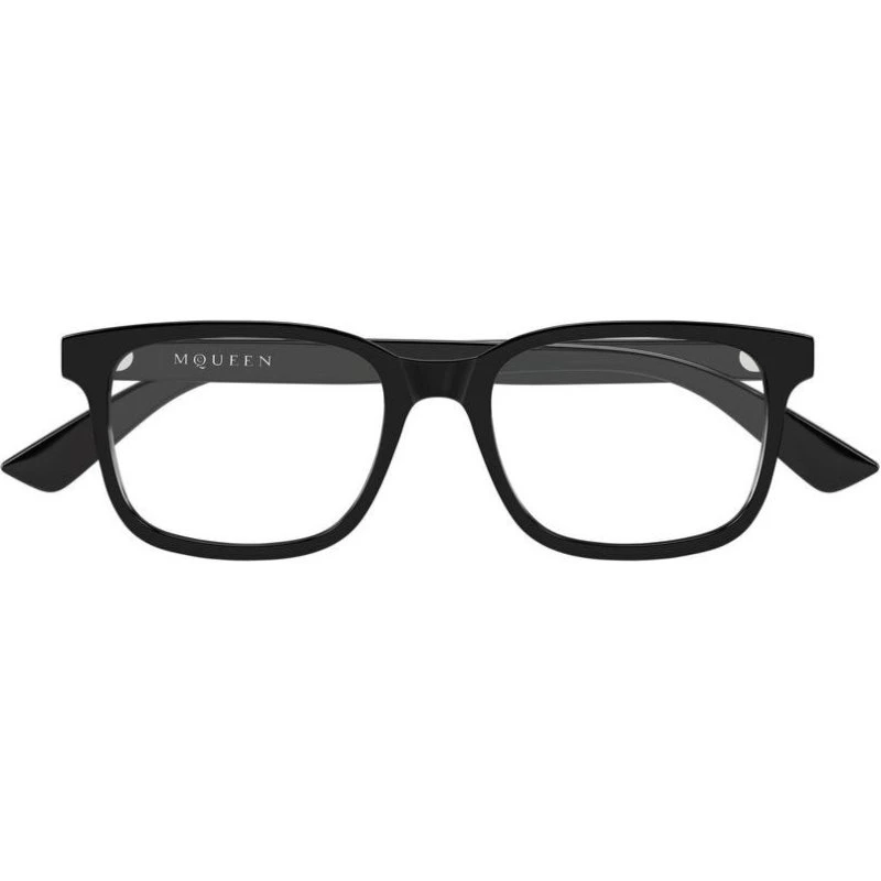 Alexander McQueen AM0541O Occhiali da Vista Quadrati Neri