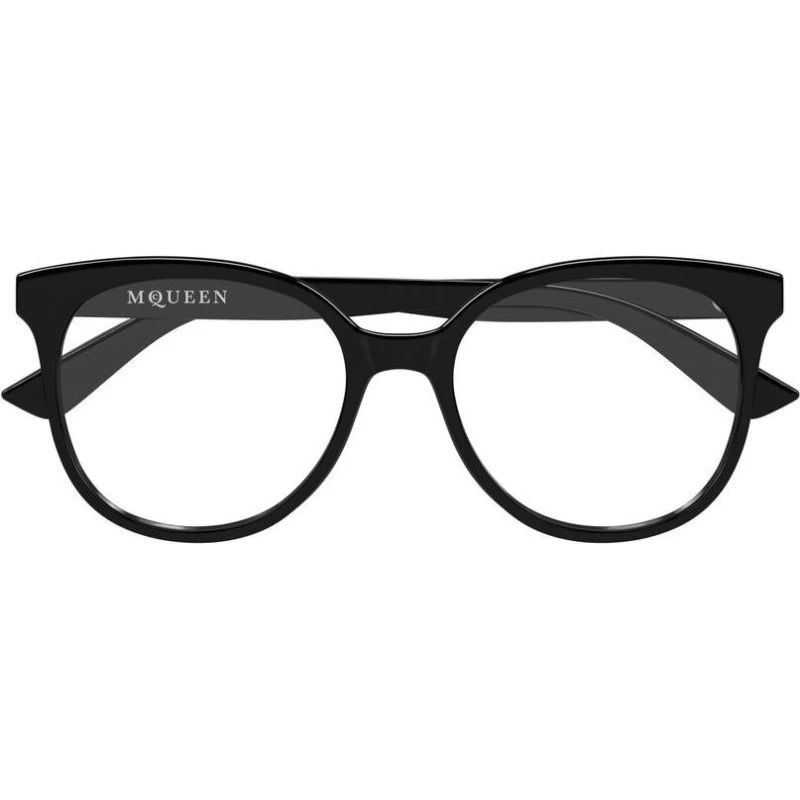 Alexander McQueen AM0540O Occhiali da Vista Cat-Eye Nero
