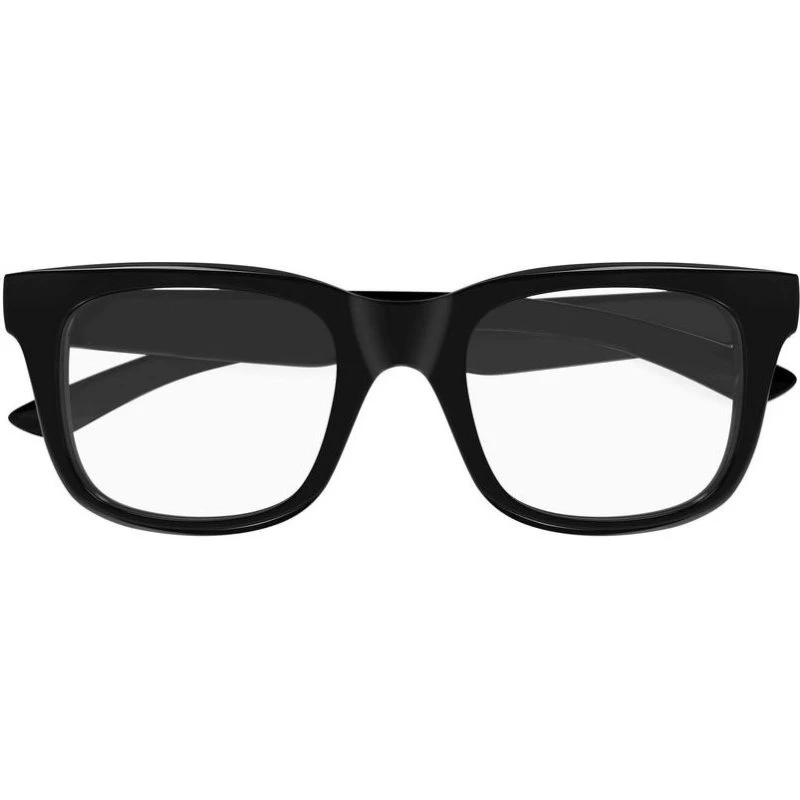 Balenciaga BB0428O Occhiali da Vista Squadrati Neri Uomo
