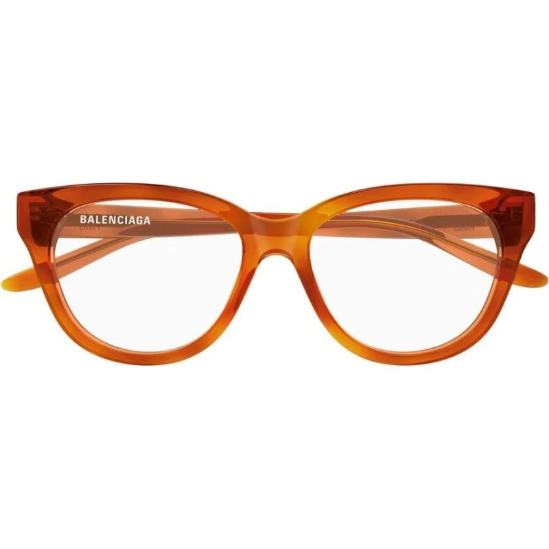 Balenciaga BB0441O Occhiali da Vista Donna Farfalla Avana