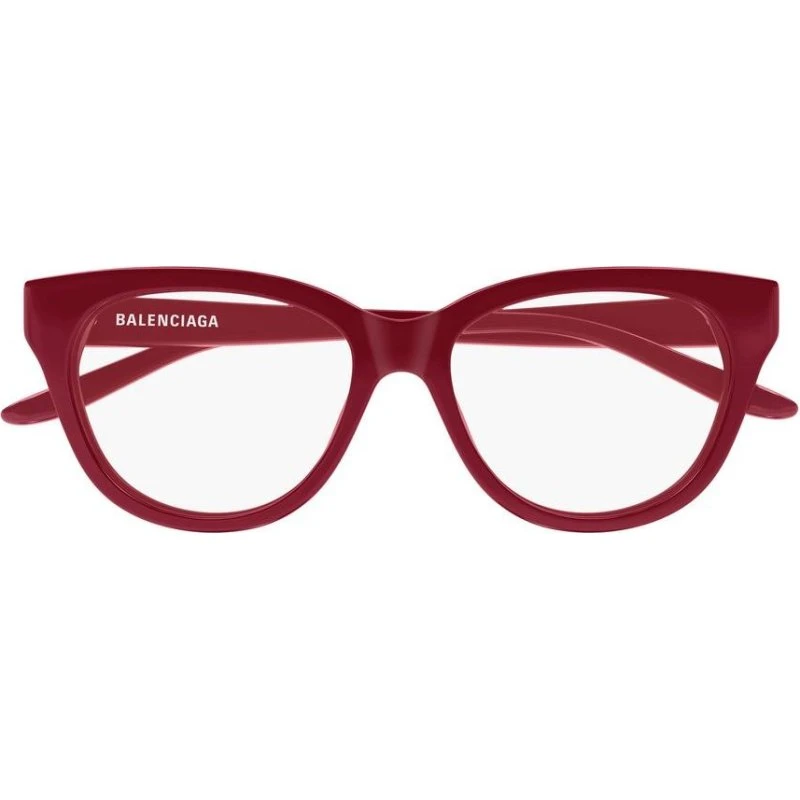Balenciaga BB0441O Occhiali da Vista Donna - Rosso Farfalla