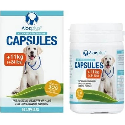 Aloeplus Capsule per Cani oltre 11kg - 60 Capsule