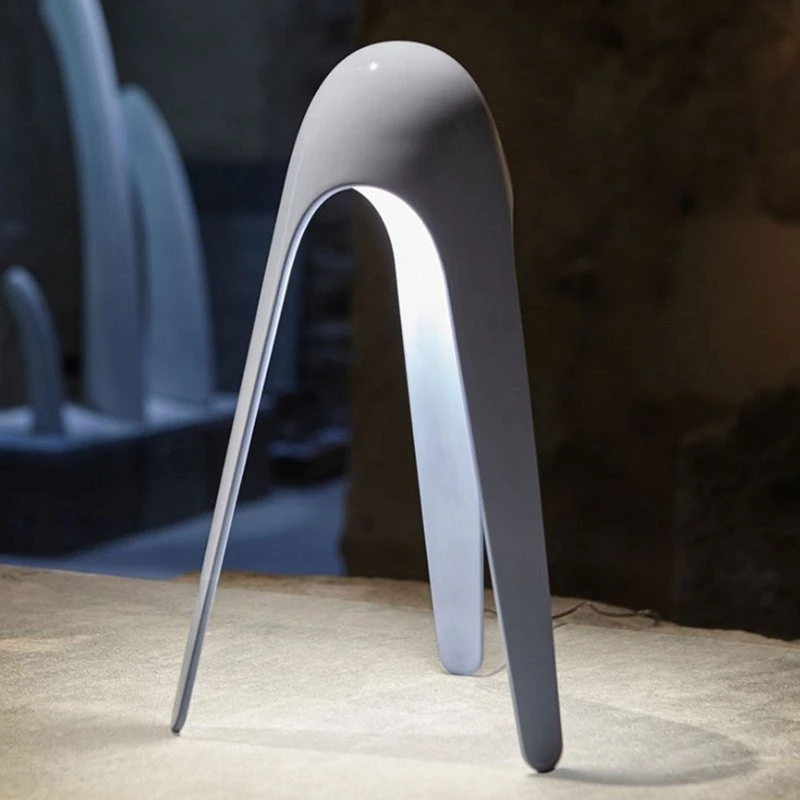 Martinelli Luce Lampada da Tavolo Cyborg - Grigio
