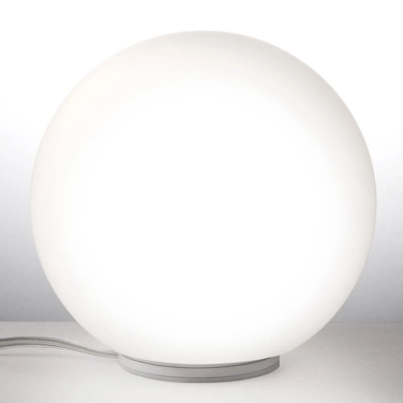 Artemide Dioscuri 14 T Lampada da Tavolo Sferica in Vetro