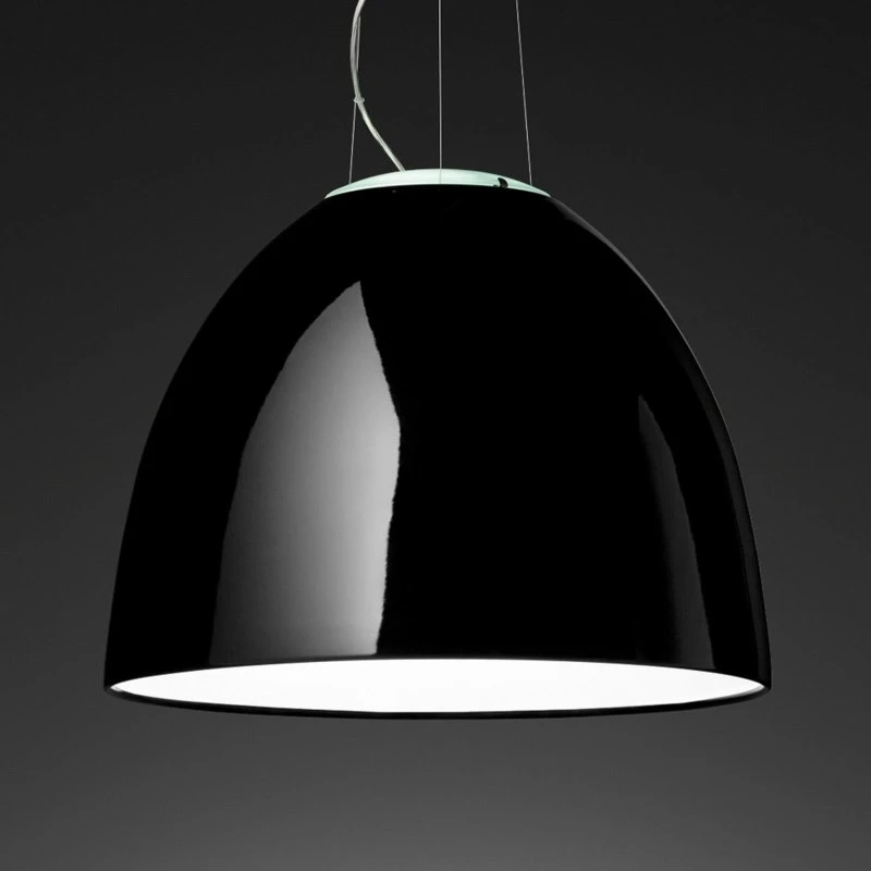 Artemide Nur Gloss Lampada a sospensione LED con App - Nero