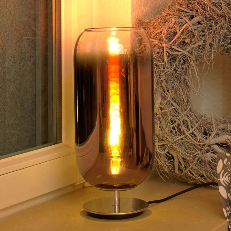 Artemide Gople Mini Lampada da Tavolo Rame