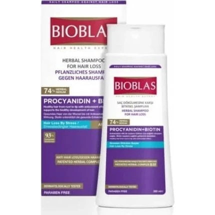 Bioblas Shampoo Anticaduta Prociadina + Biotina 360 ml