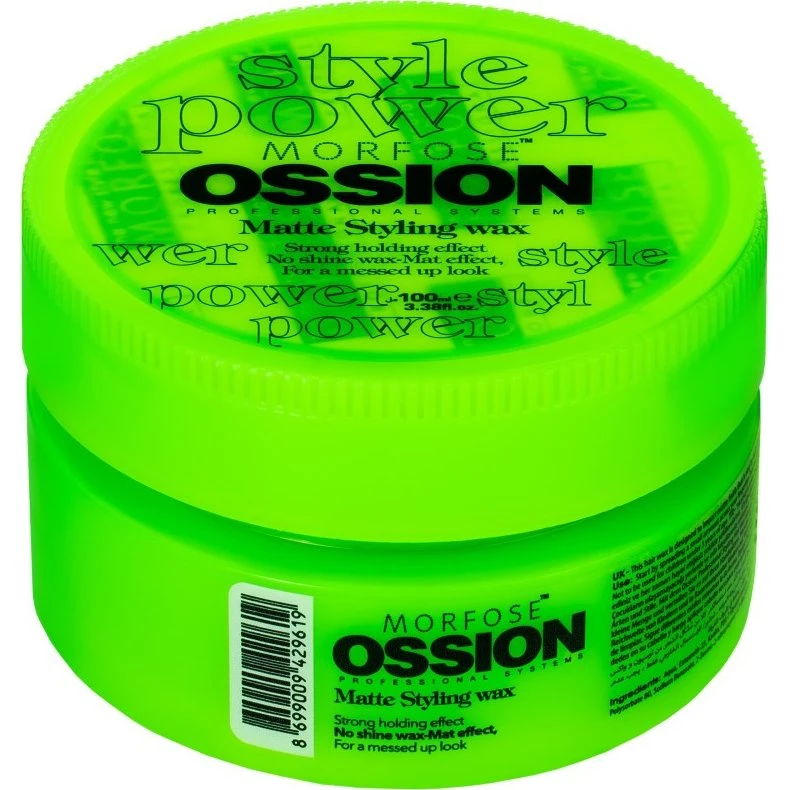 Cera Opacizzante Morfose Ossion Matte Styling Wax 100 ml