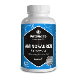 Vitamaze Complesso di Aminoacidi 10.000 mg, 120 compresse vegane