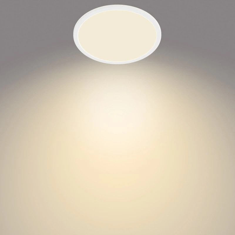 Philips SuperSlim Plafoniera LED Bianca Ø 24,5 cm IP44 2700K