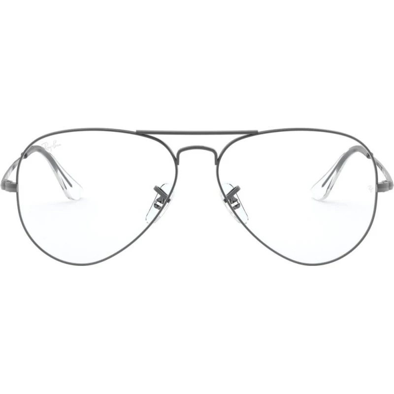 Ray-Ban Aviator Large Metal RX 6489 Occhiali da Vista Unisex Rutenio