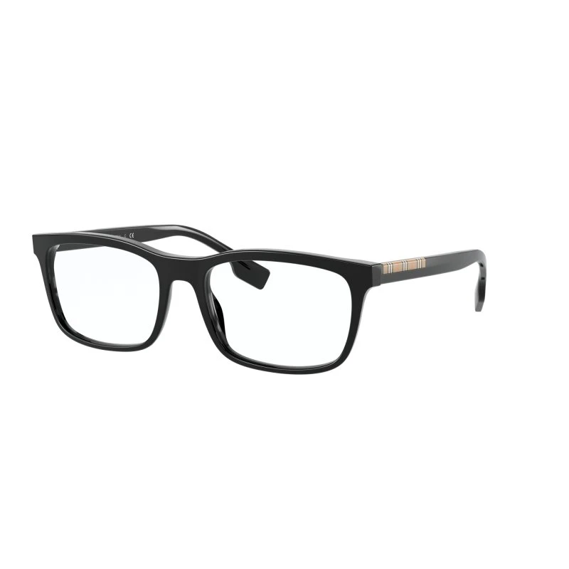 Burberry BE2334 ELM 3001 Montature da Vista Squadrate Nere