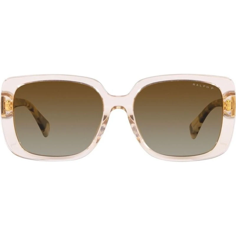 Ralph Lauren RA 5298U Occhiali da Sole Donna Marrone Geometrici