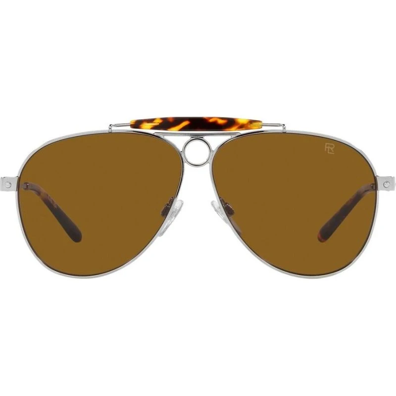 Ralph Lauren Occhiali da Sole The Countryman RL 7078 Argento e Marrone