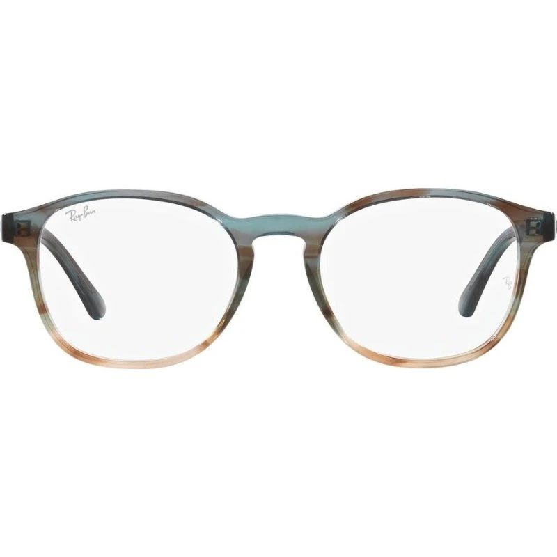 Ray-Ban RX 5417 Occhiali da Vista Unisex Verde Geometrico