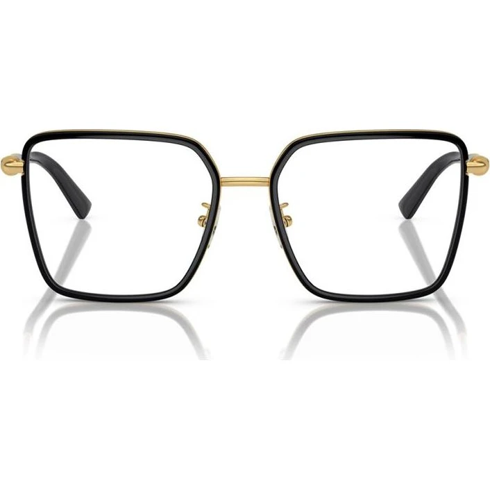 Versace Donna VE1294D 1511 Occhiali da Vista Farfalla in Metallo Nero