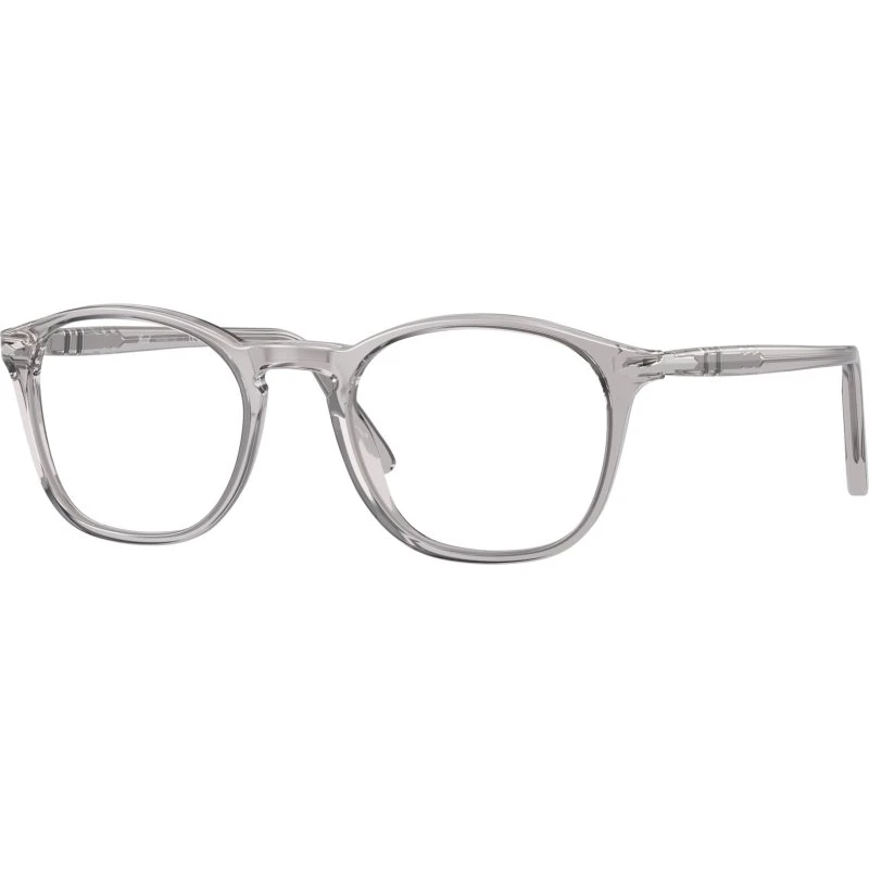 Persol PO3007V 309 Montature da Vista Squadrate in Acetato Grigio