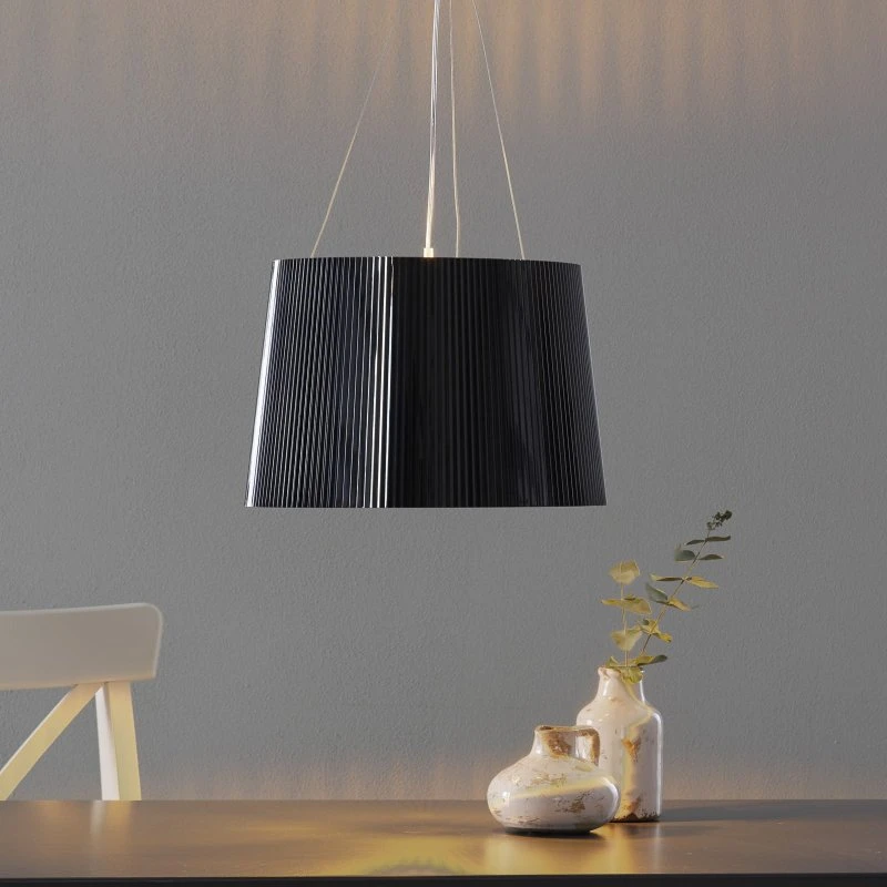 Kartell Gè Lampada a Sospensione LED Nero-Oro