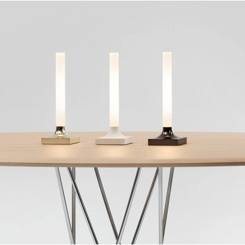 Kartell Goodnight Lampada da Tavolo LED Portatile Golden