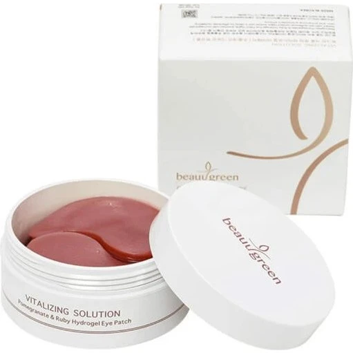 Beauugreen Pomegranate & Ruby Idrogel Eye Patch, 60 pezzi