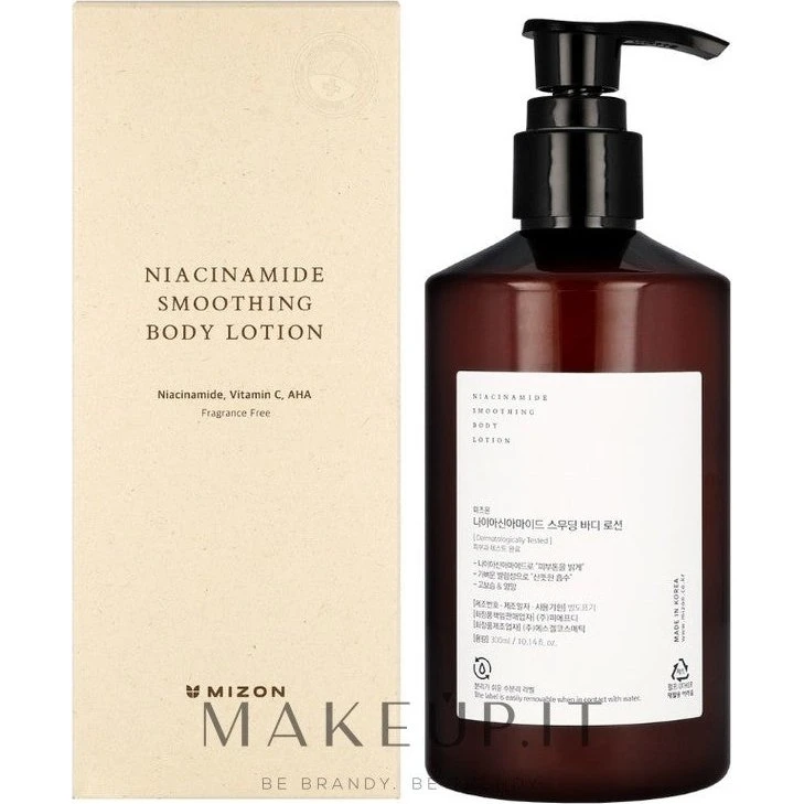 Mizon The Gentle Brightener Body Lotion con Niacinamide 300 ml