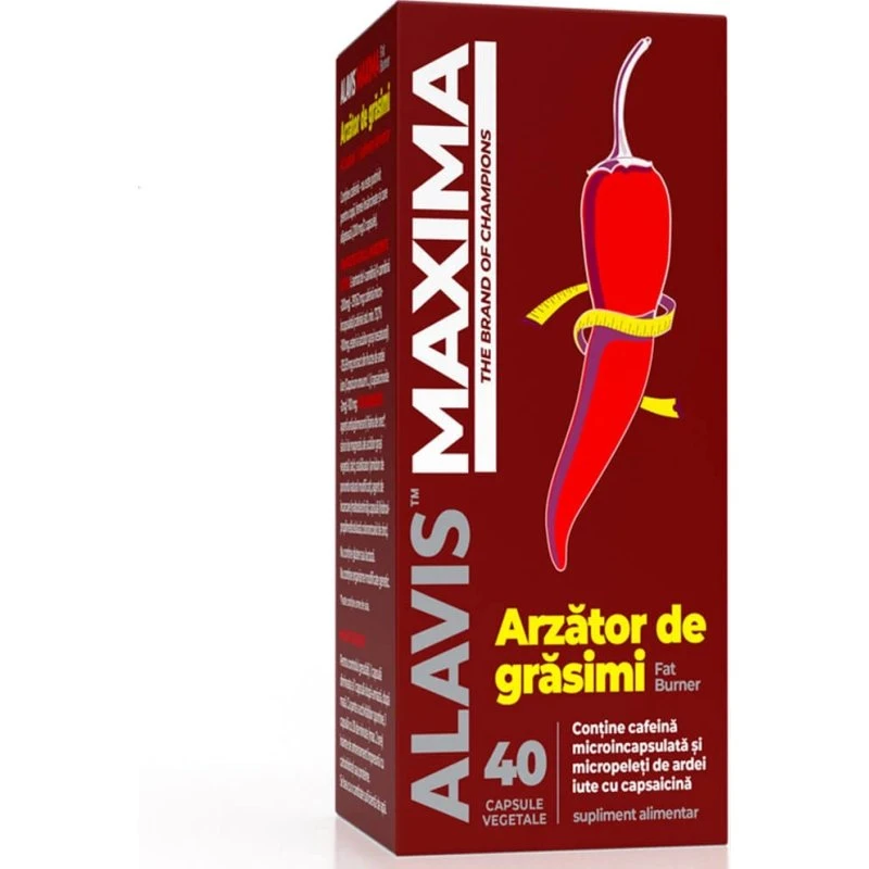 Alavis Maxima Bruciatore di Grassi - 40 Capsule Vegetali