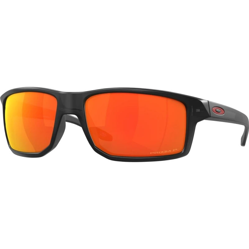 Oakley Gibston Prizm Occhiali da Sole Polarizzati Nero/Rosso