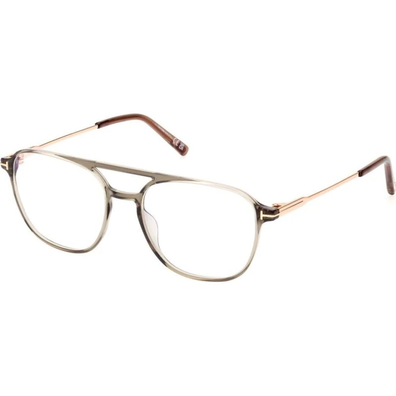 Tom Ford FT 5874-B Blue Block Occhiali da Vista Verde 54mm