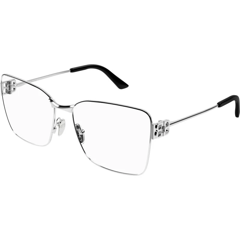Balenciaga Occhiali da Vista Bb0339o Argento Farfalla