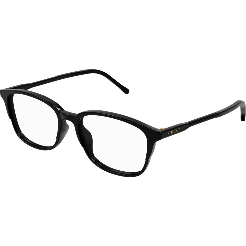 Gucci GG1610OA Occhiali da Vista Uomo Neri Squadrati