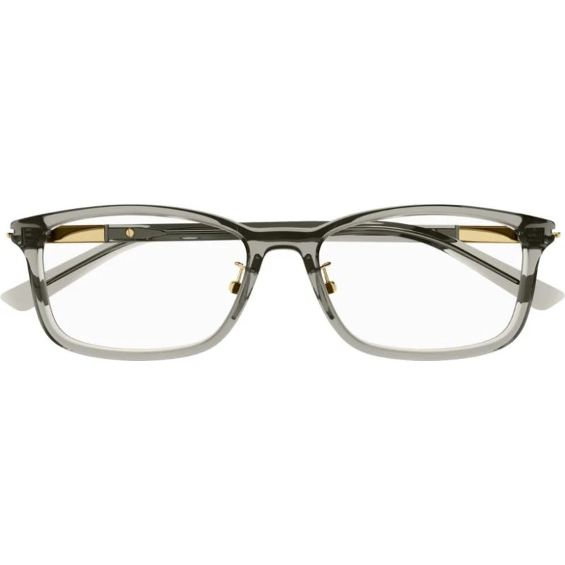 Gucci GG1506OJ Occhiali da Vista Donna Squadrati Grigio