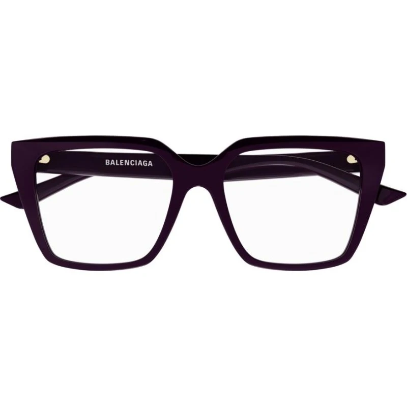 Balenciaga BB0130O Occhiali da Vista Donna Viola Farfalla