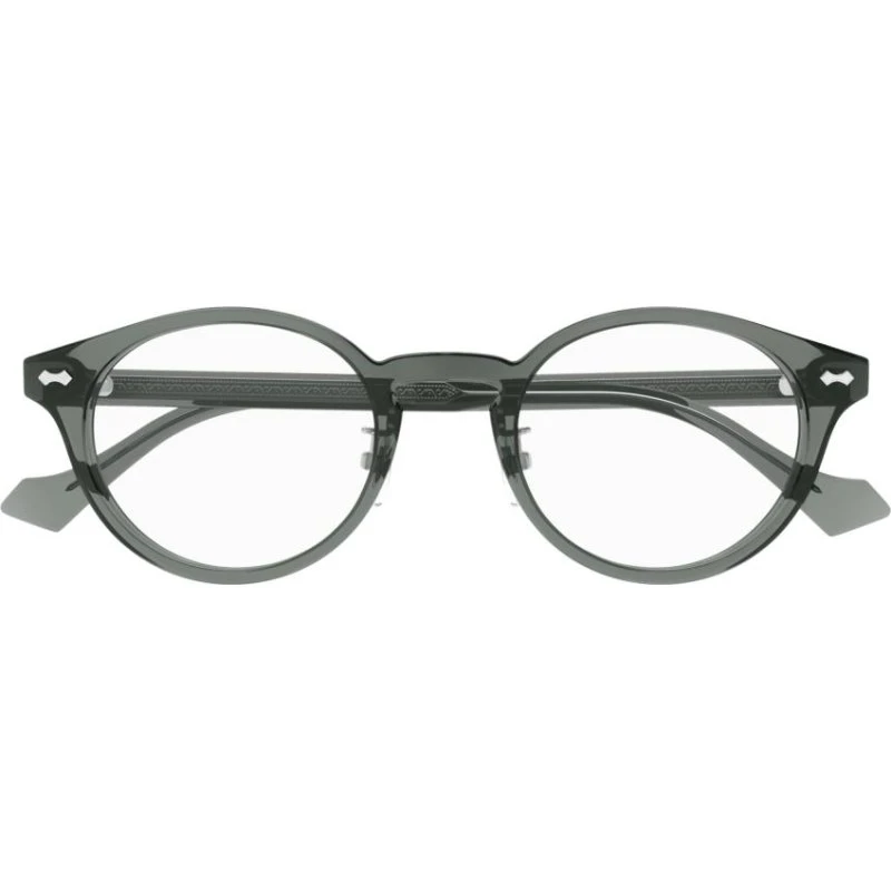 Gucci GG1127OJ Occhiali da Vista Uomo - Grigio Rotondo