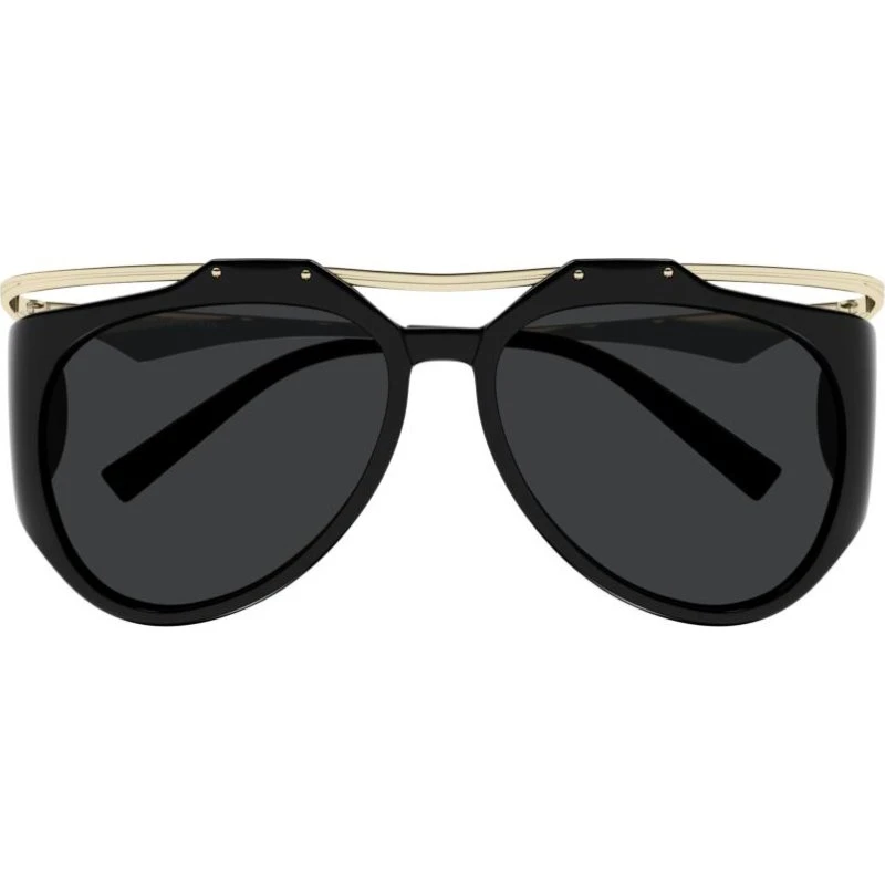 Saint Laurent SL M137/F Amelia Occhiali da Sole Pilot Nero