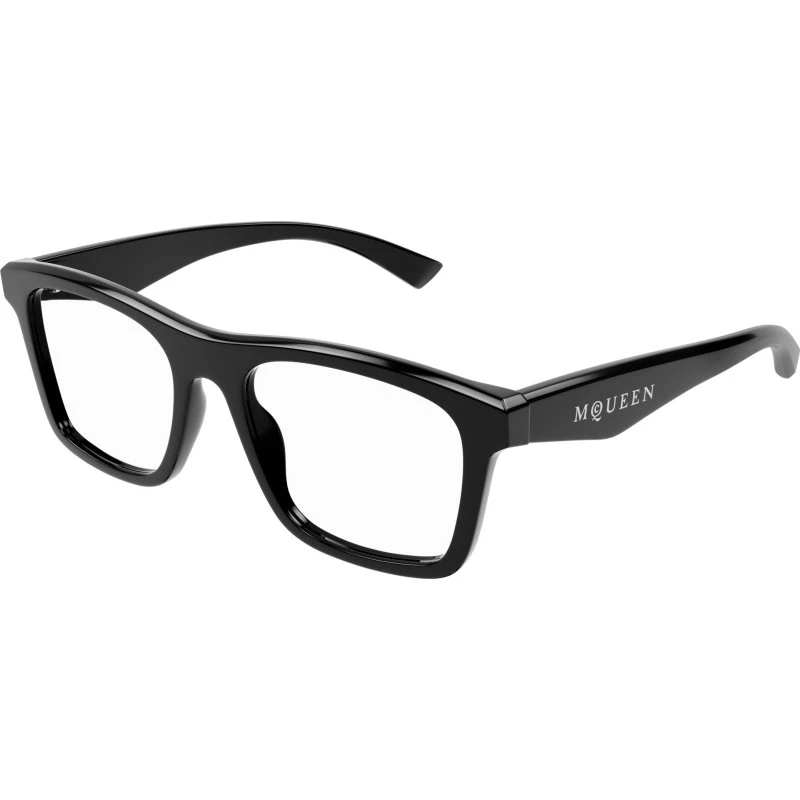 Alexander McQueen AM0475O 001 Montatura Occhiali da Vista Quadrata