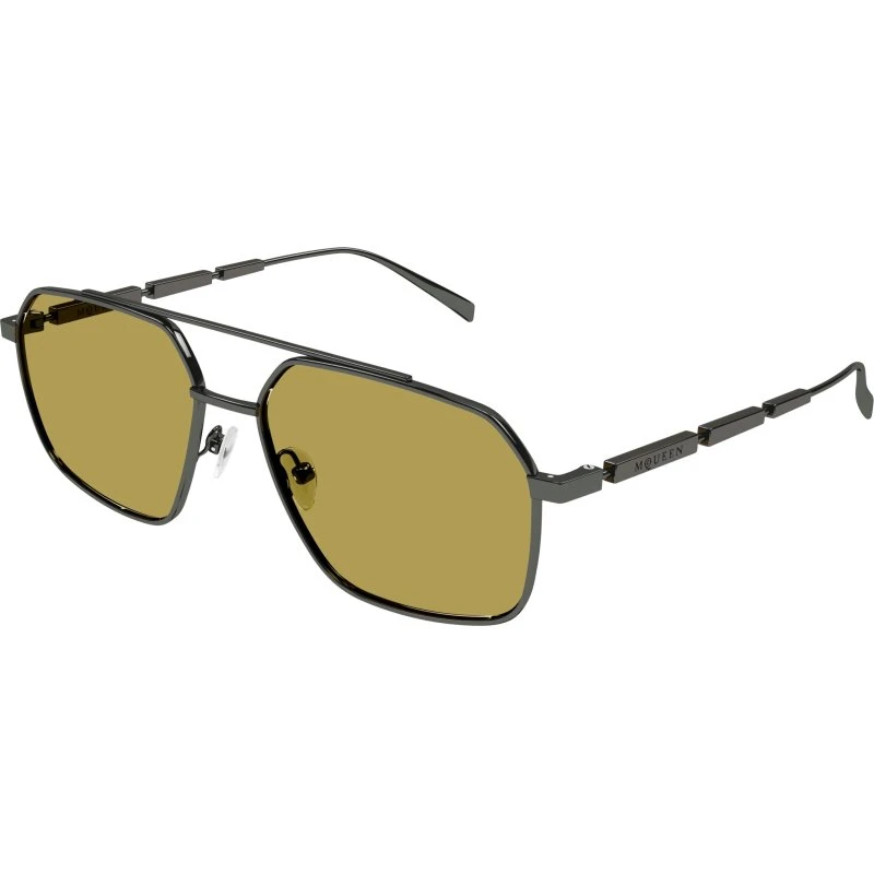 Alexander McQueen AM0477S 003 Occhiali da Sole Pilot Uomo