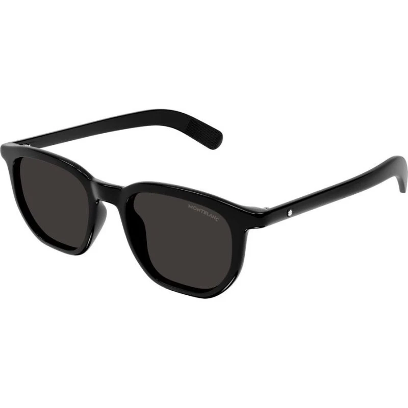 Montblanc MB0352S Occhiali da Sole Quadrati Neri Uomo