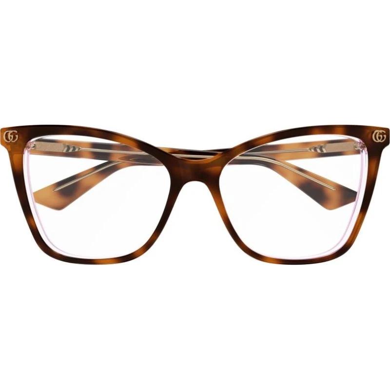 Gucci GG1817O Occhiali da Vista Donna Cat-Eye Avana