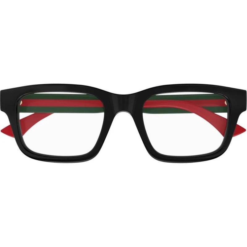 Gucci GG1865O Occhiali da Vista Unisex Neri Squadrati