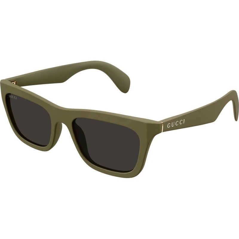 Gucci GG1933S 004 Occhiali da Sole Squadrati Verde e Grigio