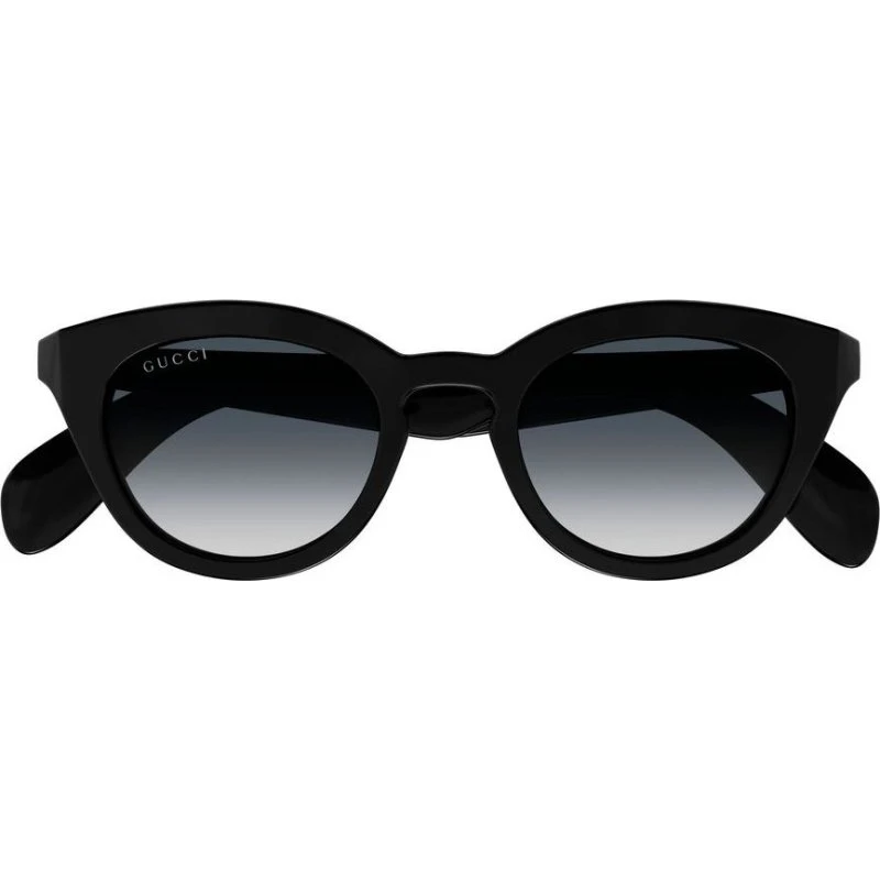 Gucci GG1934S Occhiali da Sole Uomo Squadrati Neri con Lenti Grigie