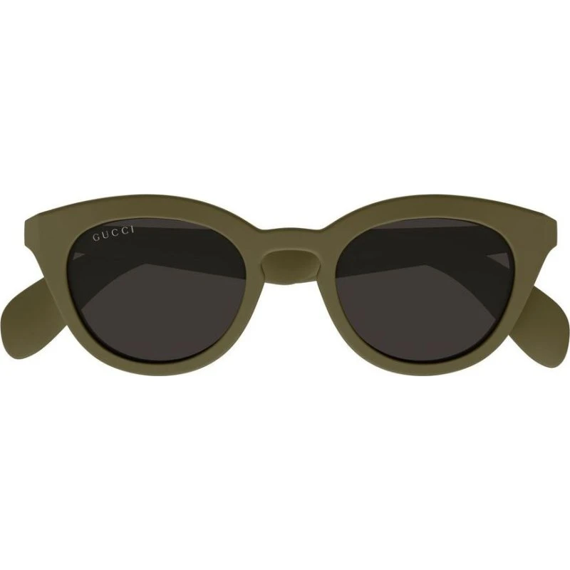 Gucci GG1934S Occhiali da Sole Squadrati Uomo Verde/Grigio