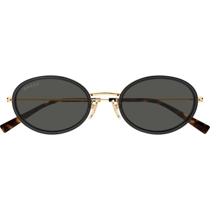 Gucci GG1980S Occhiali da Sole Donna Rotondi Grigio 52mm